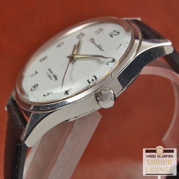 シチズン CITIZEN ホーマー 鉄道時計 珍しい国鉄バス 水色ダイヤル 昭