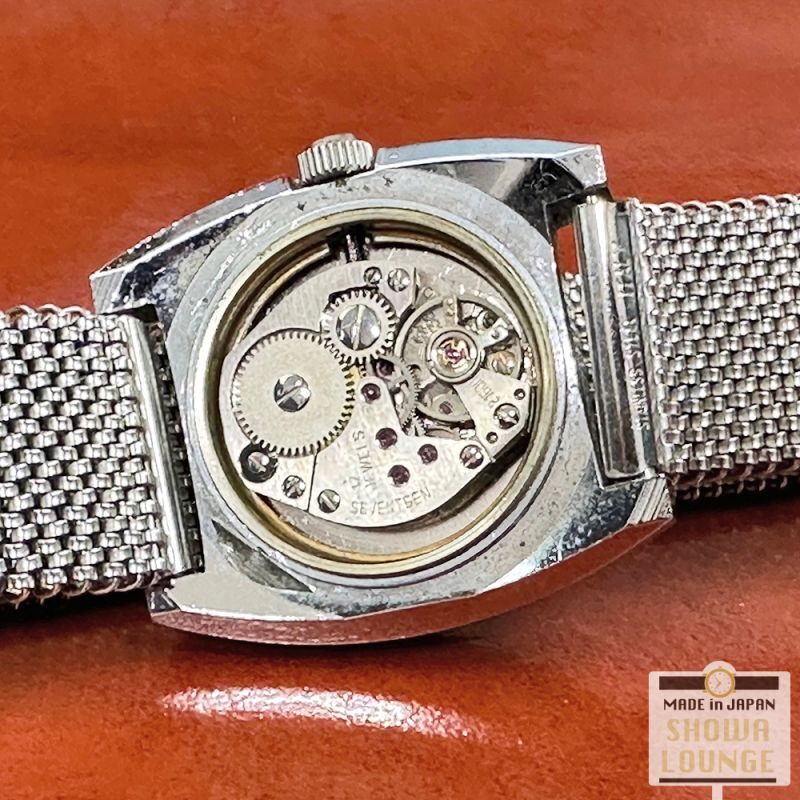 希少 エニカ レディースウォッチ ジャンピングアワー アナデジウォッチ