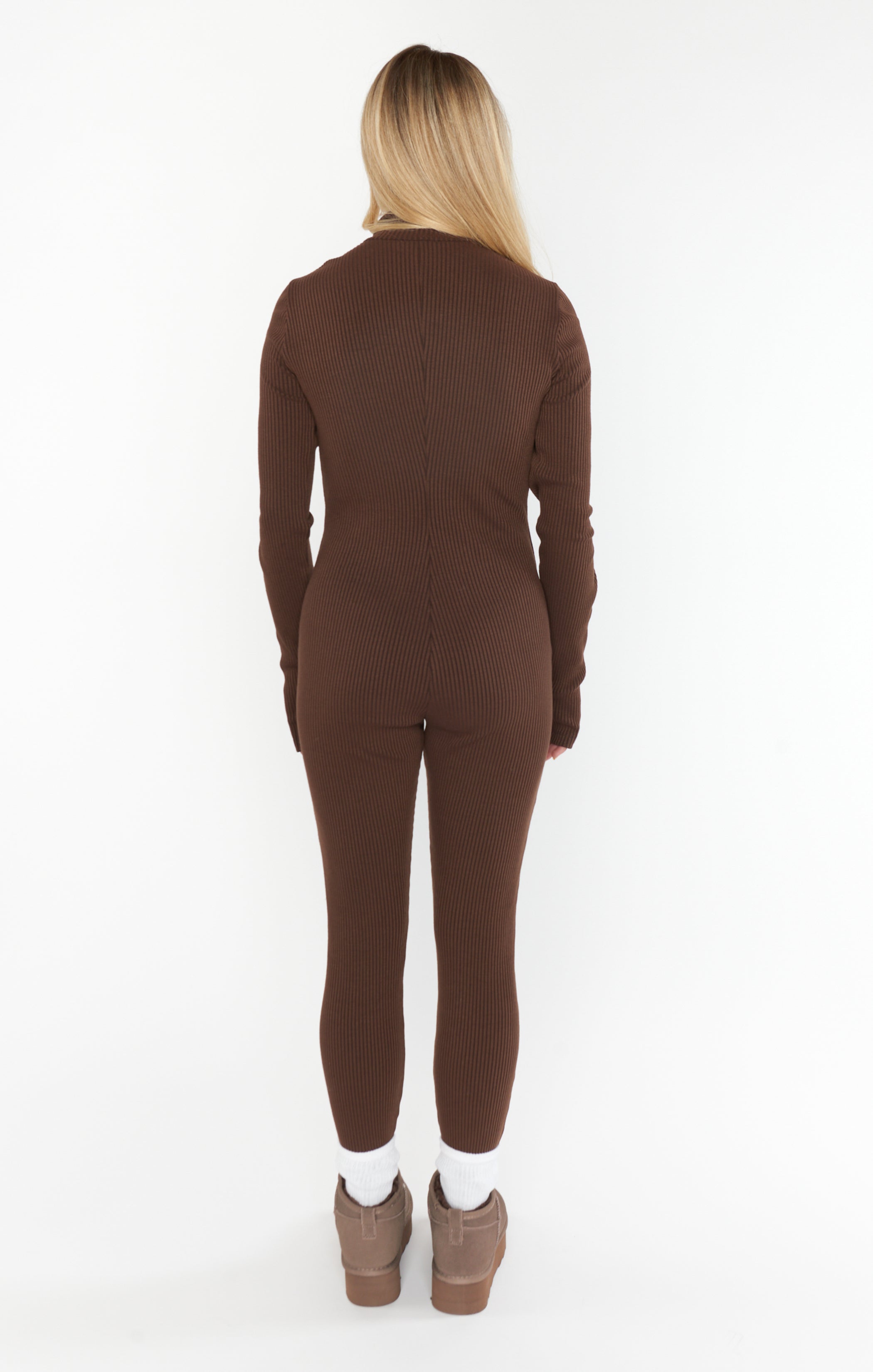 Lodge Onesie ~ Winter Rib Chocolate – Show Me Your Mumu