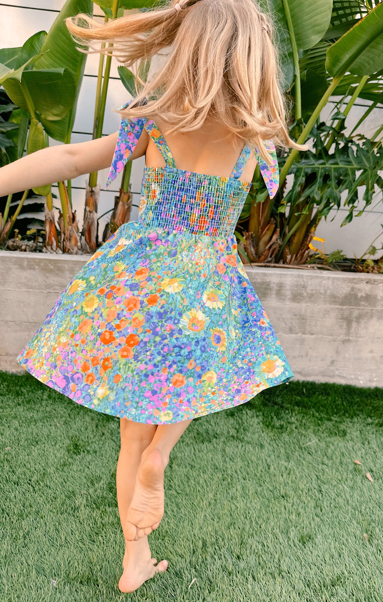 Little Claire Mini Dress ~ Painterly Petals – Show Me Your Mumu