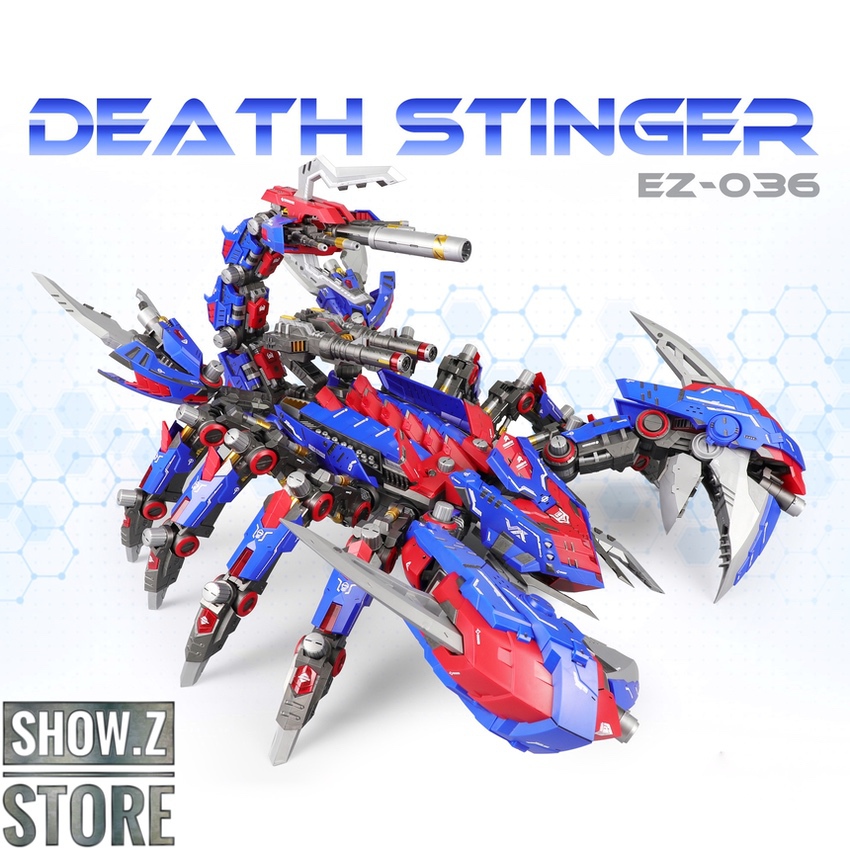 ZA Model EZ-036 Death Stinger Model Kit Anime Color Version - Show