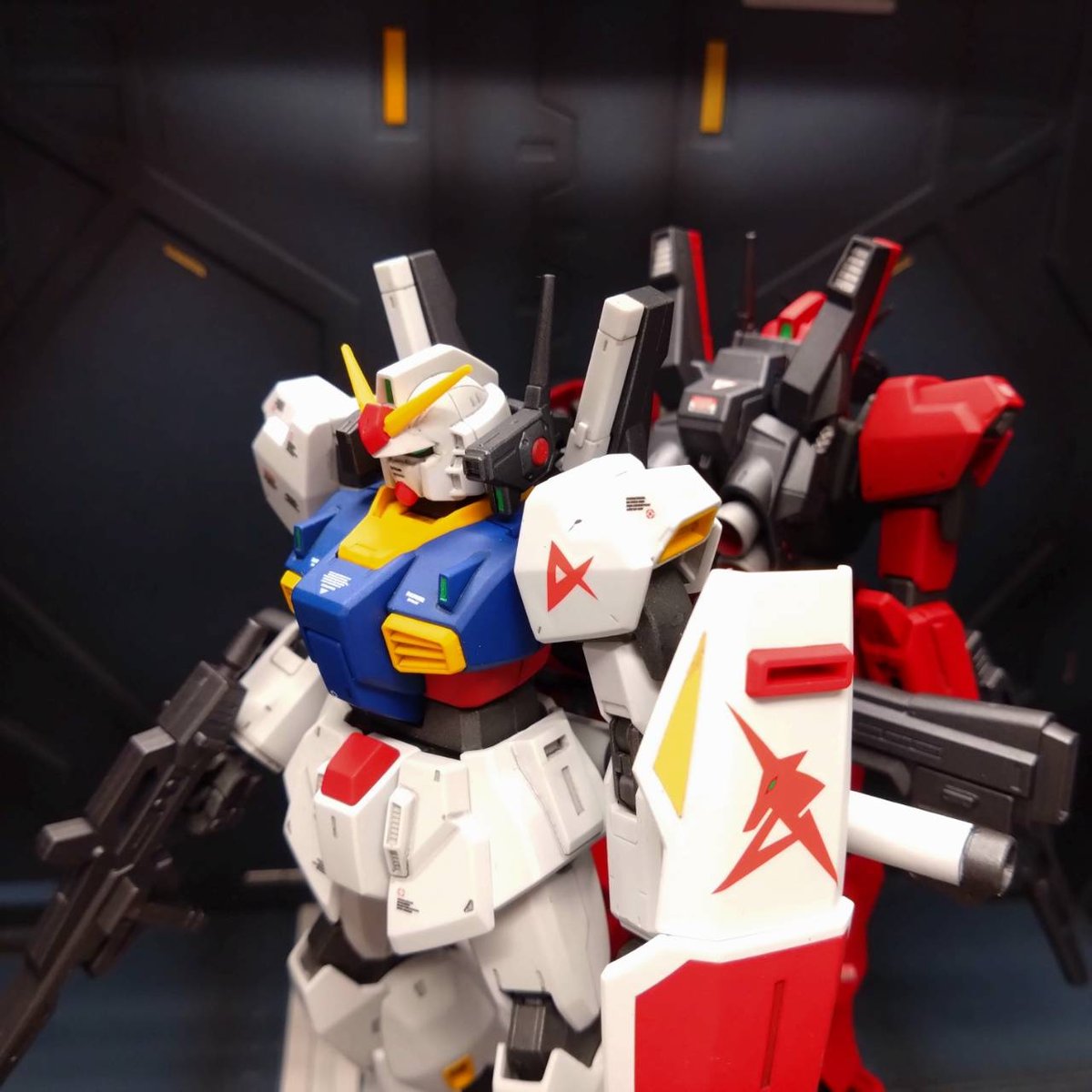 アムロ・レイ専用ガンダムMk-IIを制作♪】 一年戦争の英雄！再び大地に