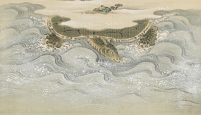 蓬莱山図｜商品一覧｜新古美術わたなべ