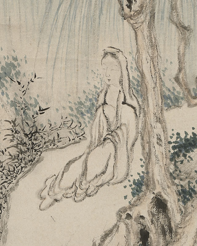 楊柳観音図（文政2年）｜商品一覧｜新古美術わたなべ