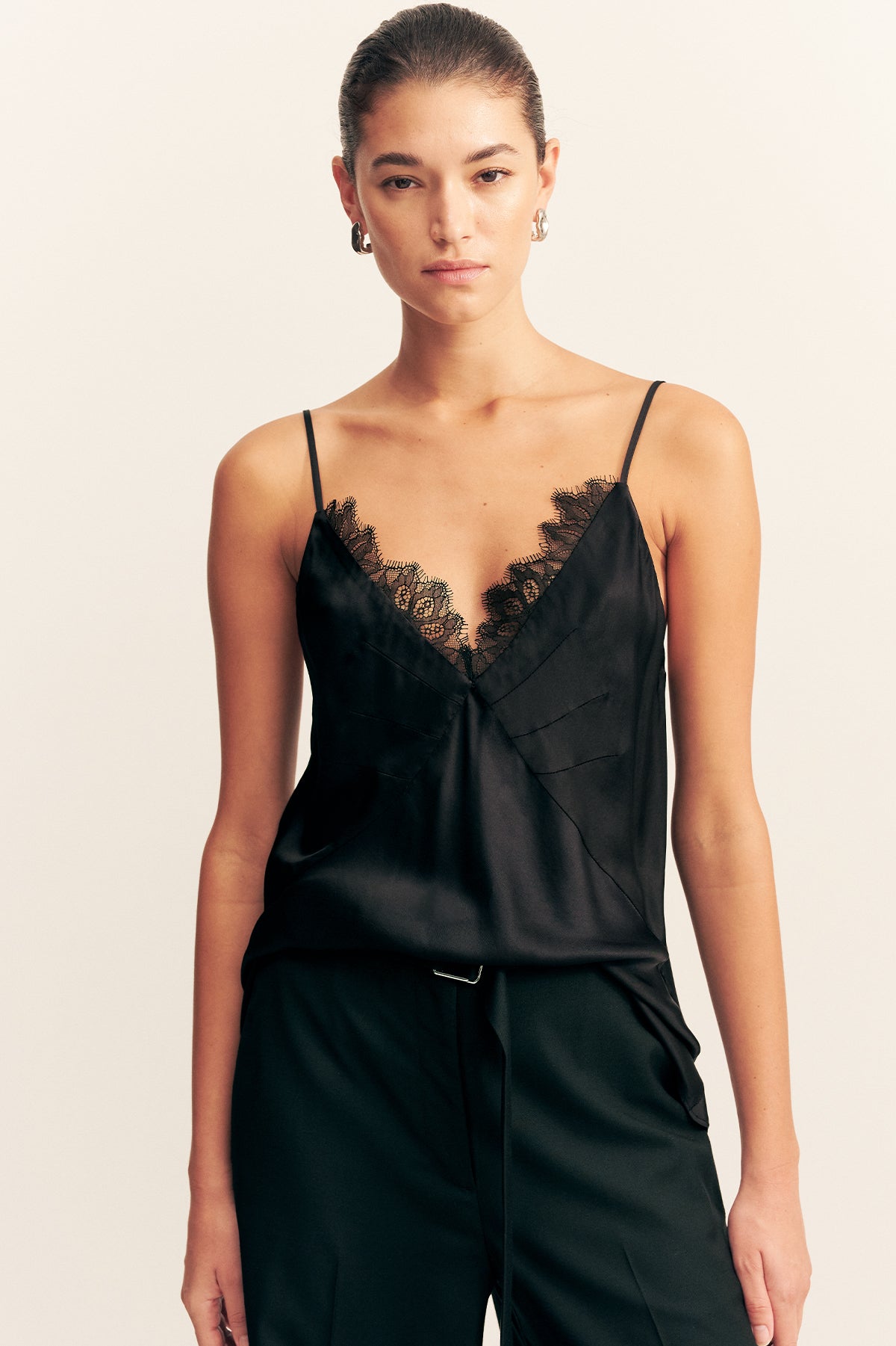 Maisie Lace Cami | Black | Tops | Shona Joy – Shona Joy US