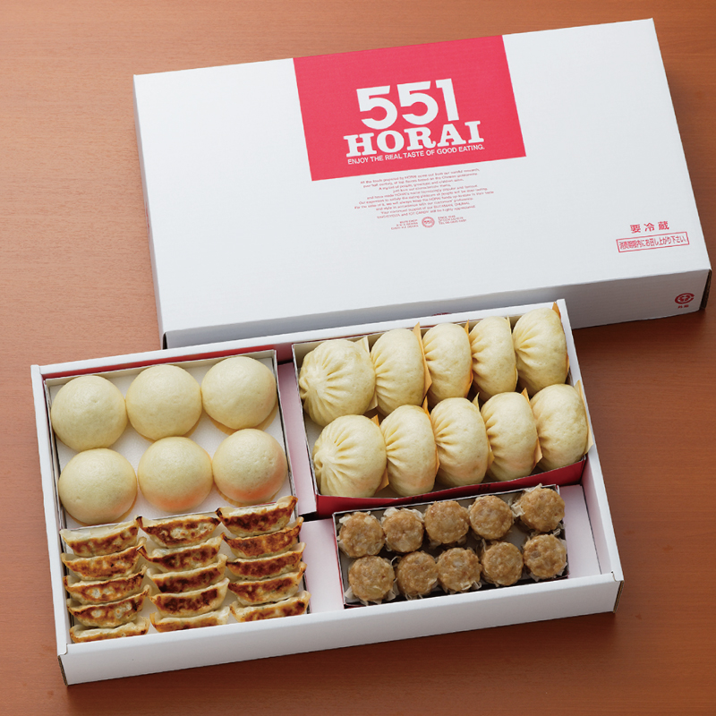 551蓬莱】大阪名物 豚まん(肉まん)オンラインショップFセット（豚まん