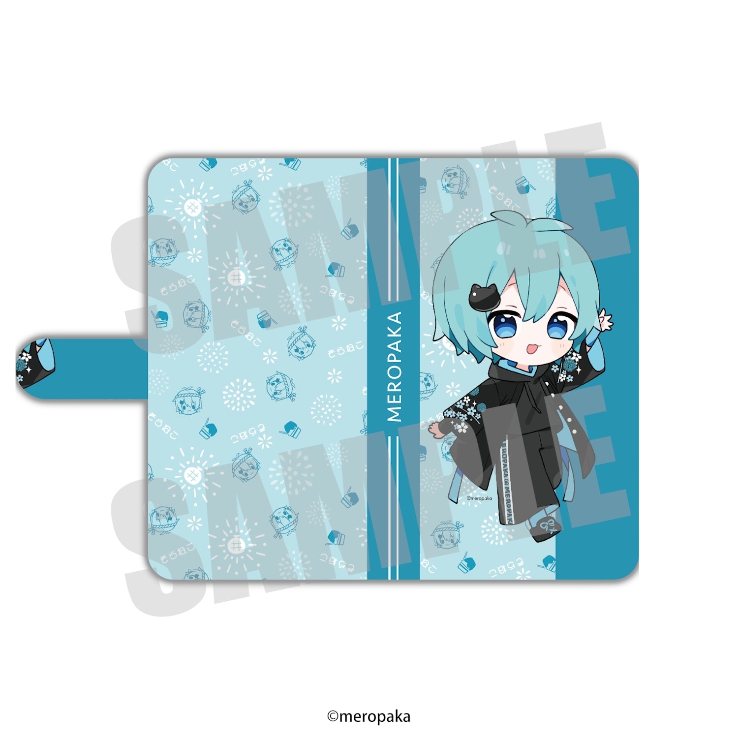 8月上旬頃発送予定]めろぱかスマホケース サマーフェスティバルver