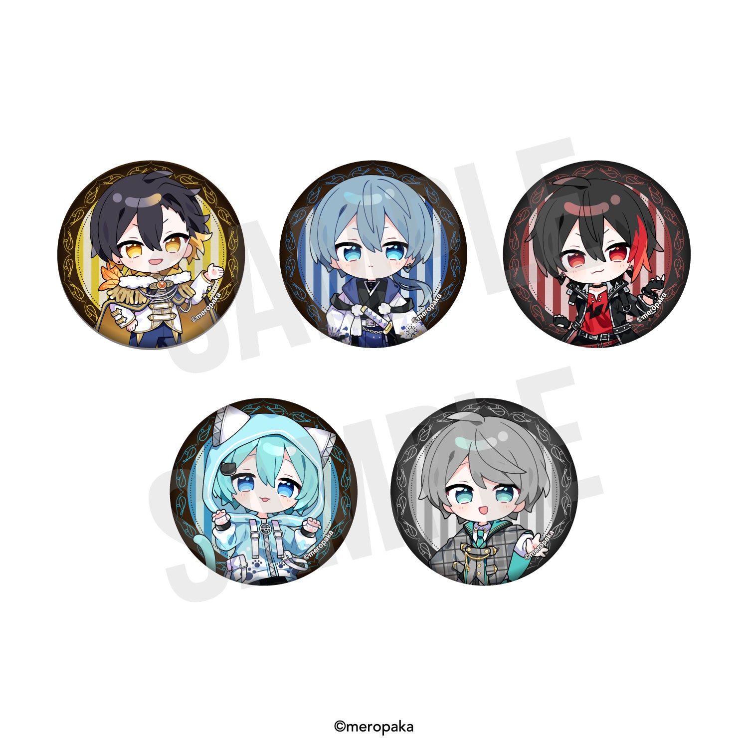 8月中旬以降順次発送予定】めろぱかランダム缶バッジ リザレクション
