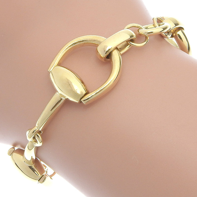 GUCCI】グッチ ホースビット ブレスレット K18イエローゴールド 約29.2