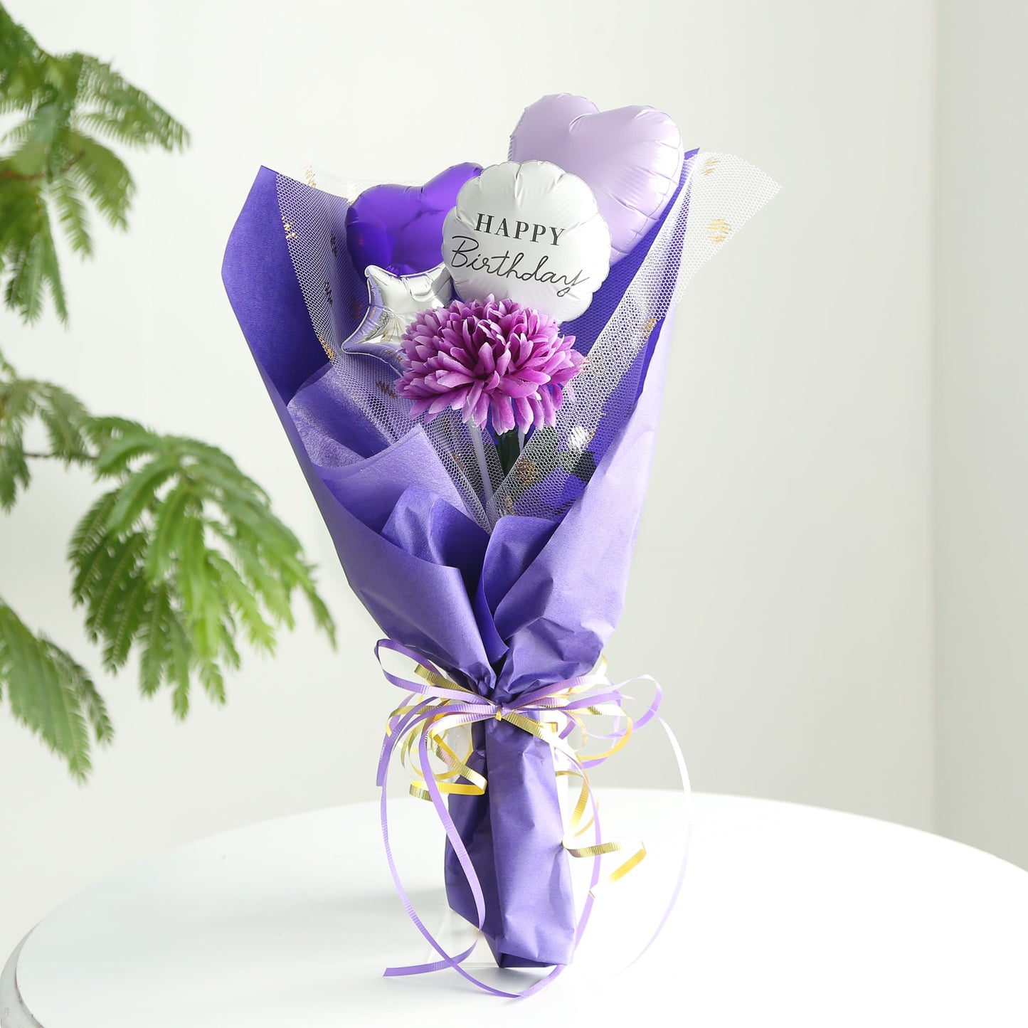 バルーンギフト｜推しカラーバルーン全4色【気持ちを伝えるハート