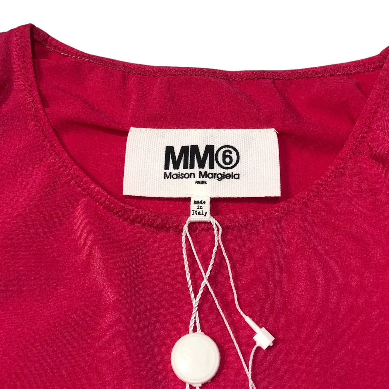 MM6 Maison Margiela(エムエムシックス) 21AW ”6” logo bodysuit ロゴ