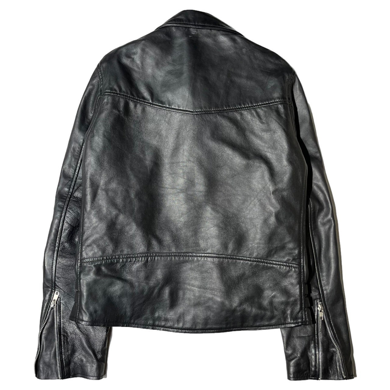 RHENIUM(レニウム) leather double ラeather double riders jacket