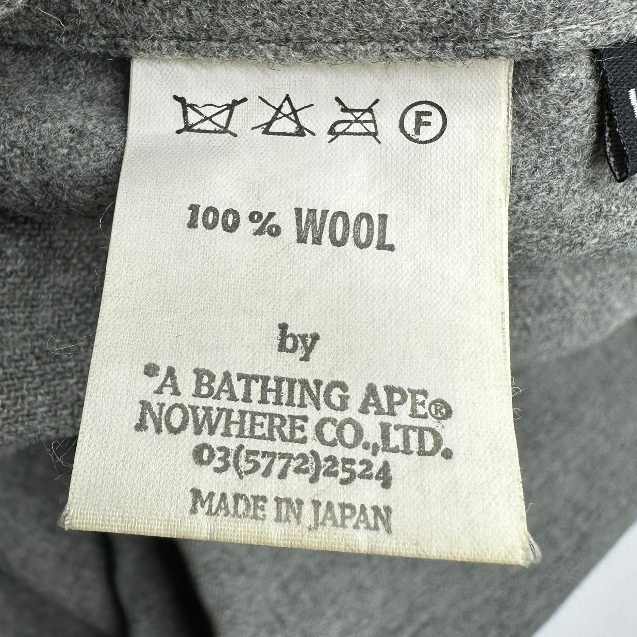 A BATHING APE(アベイシングエイプ) 90's GORE WINDSTOPPER 2WAY WOOL