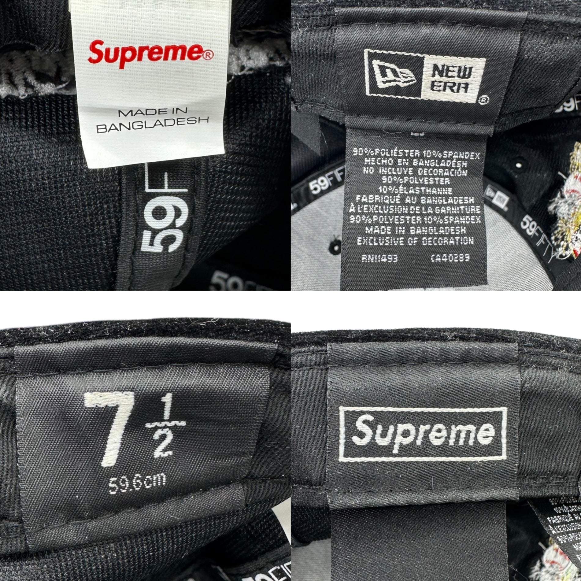 SUPREME×NEW ERA(シュプリーム×ニューエラ) 22AW Velour Box Logo New