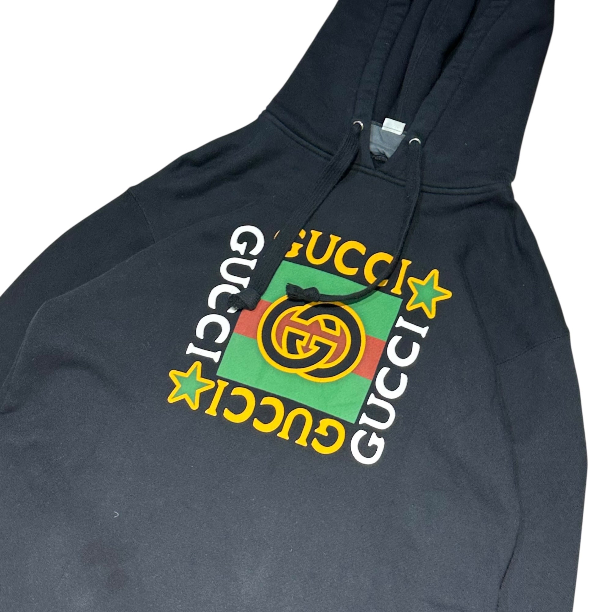 GUCCI(グッチ) Logo Print Pullover Hoodie Dress ロゴ プリント プル