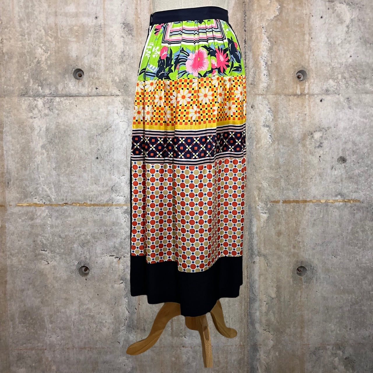 tricot COMME des GARCONS(トリココムデギャルソン) 02SS総柄マキシ