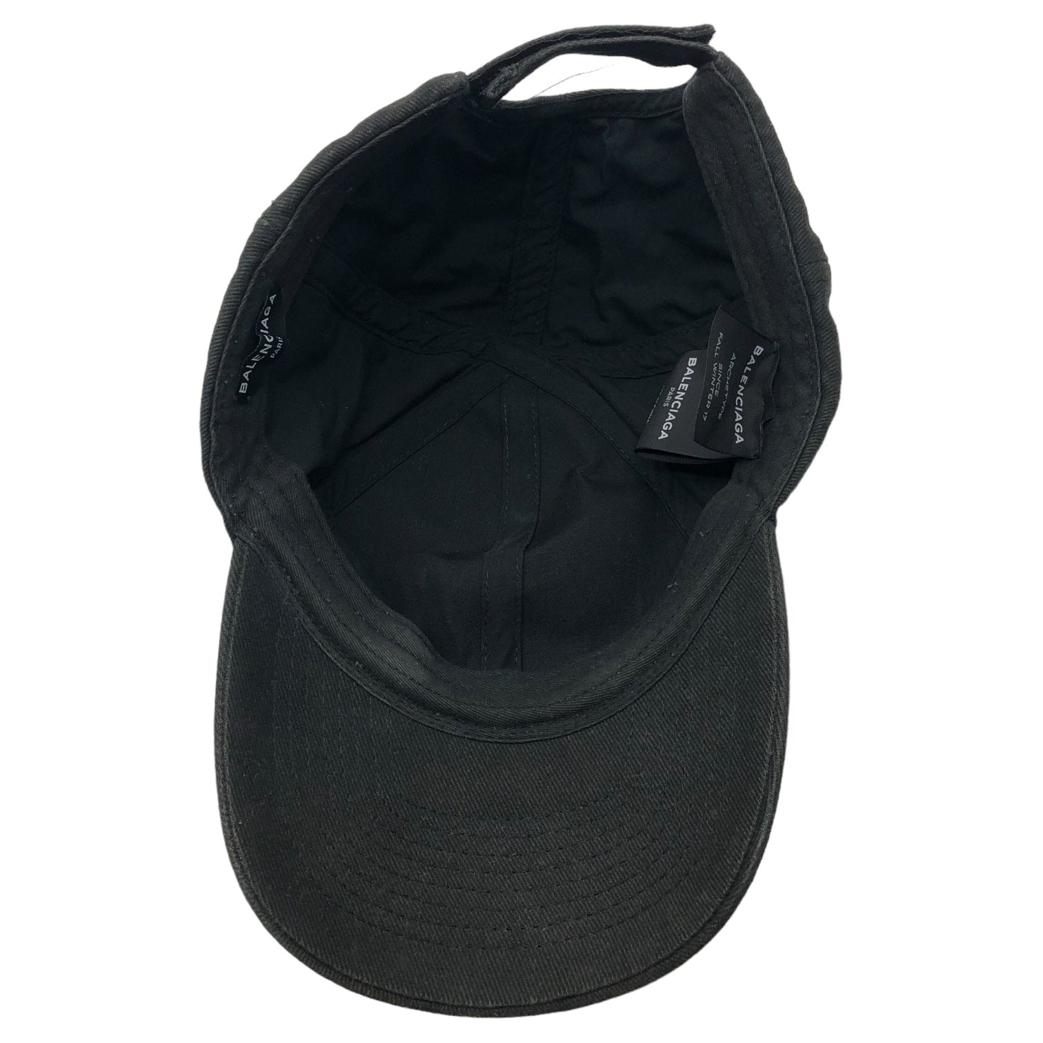 BALENCIAGA(バレンシアガ) 17AW ARCHETYPE logo cap ロゴ キャップ L