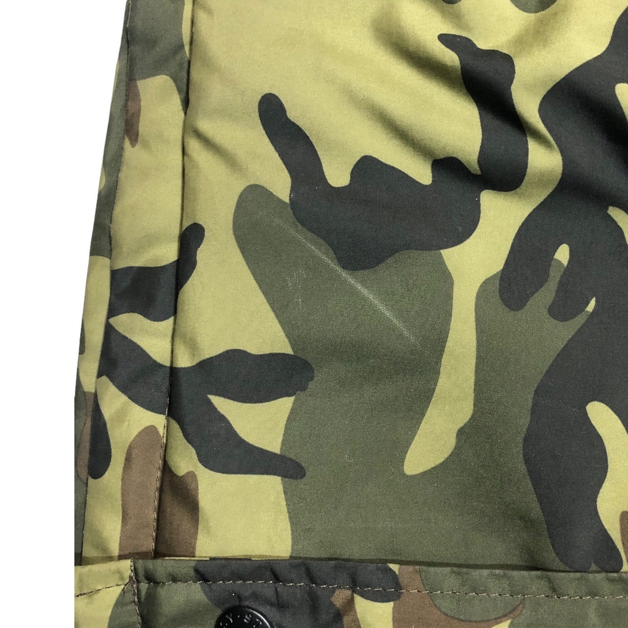 STUSSY(ステューシー) Stock logo camouflage coach jacket ストック