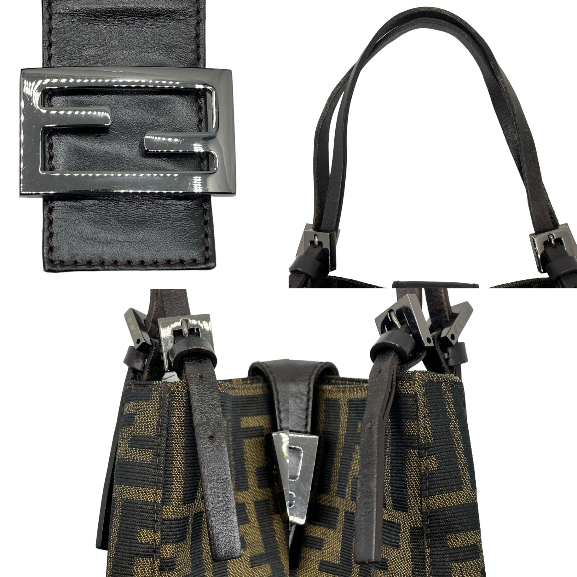 FENDI(フェンディ) Zucca pattern mini one shoulder bag ズッカ柄