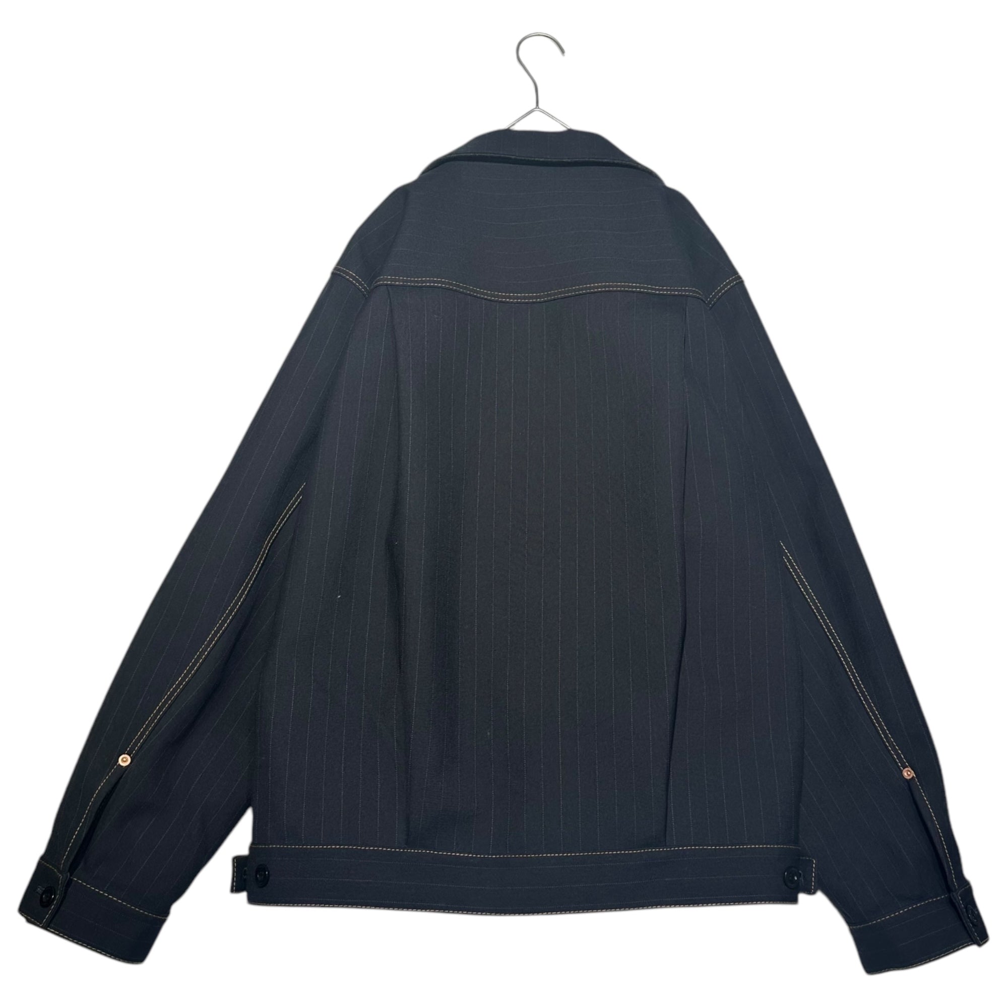 sacai(サカイ) 24SS Chalk Stripe Bonding Jacket チョーク ストライプ