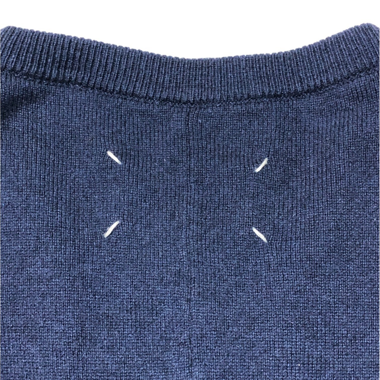 MAISON MARGIELA(メゾンマルジェラ) 21SS Cotton cashmere V-neck knit