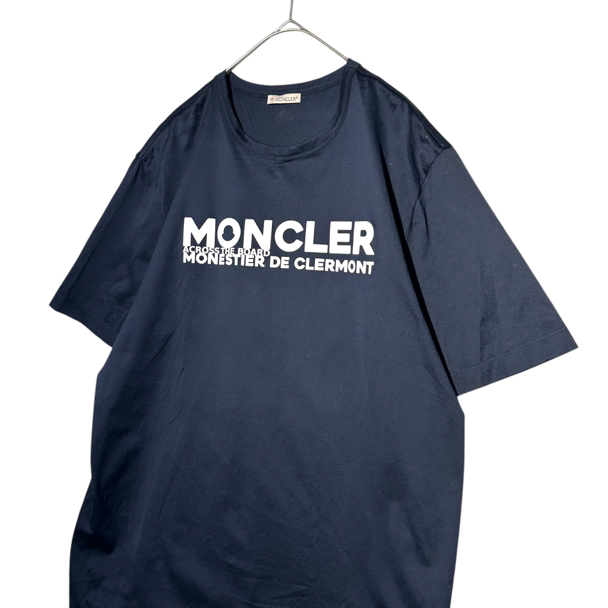 MONCLER(モンクレール) MONESTIER DE CLERMONT Rubber Logo Print T