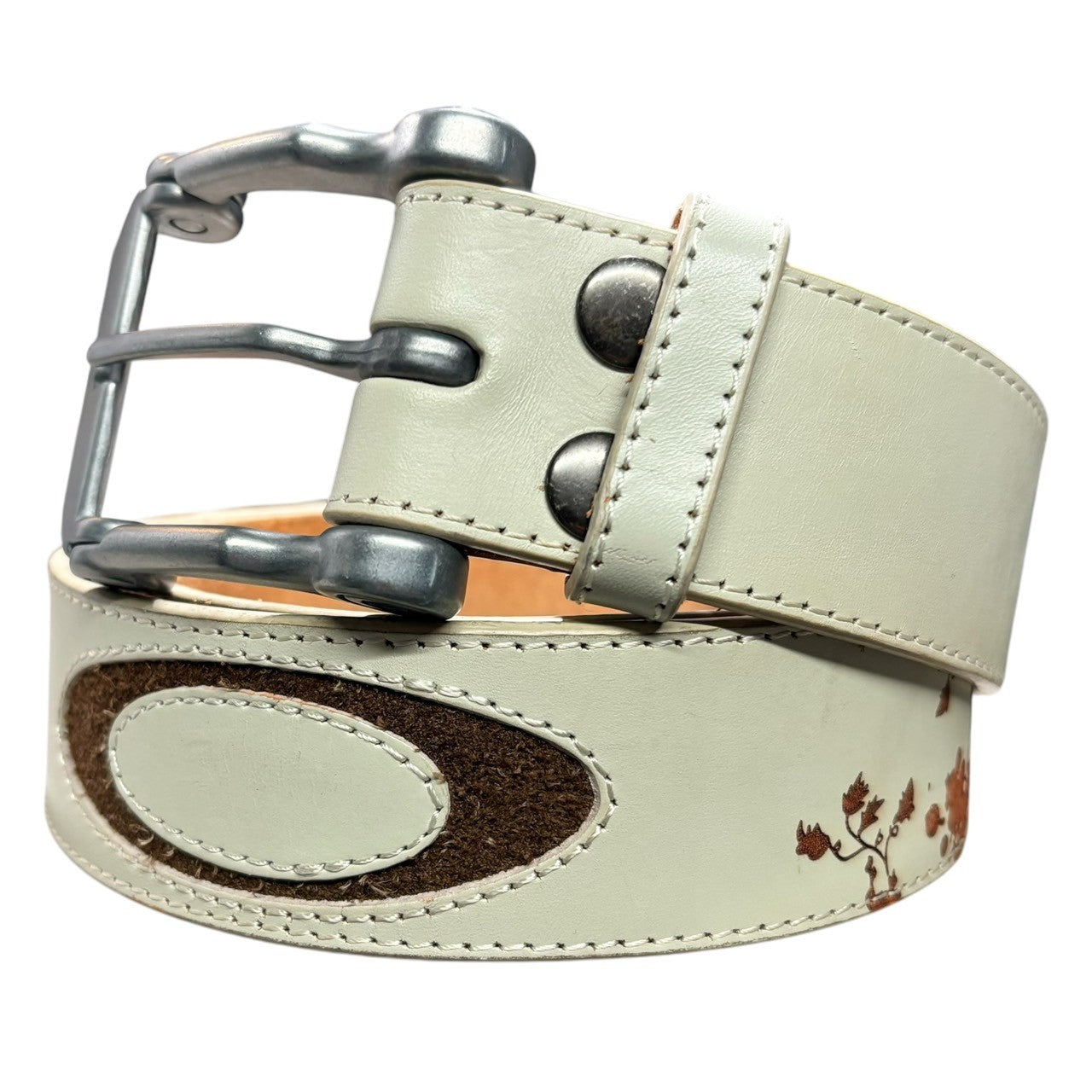 OAKLEY(オークリー) 00's leather craft buckle belt レザー クラフト