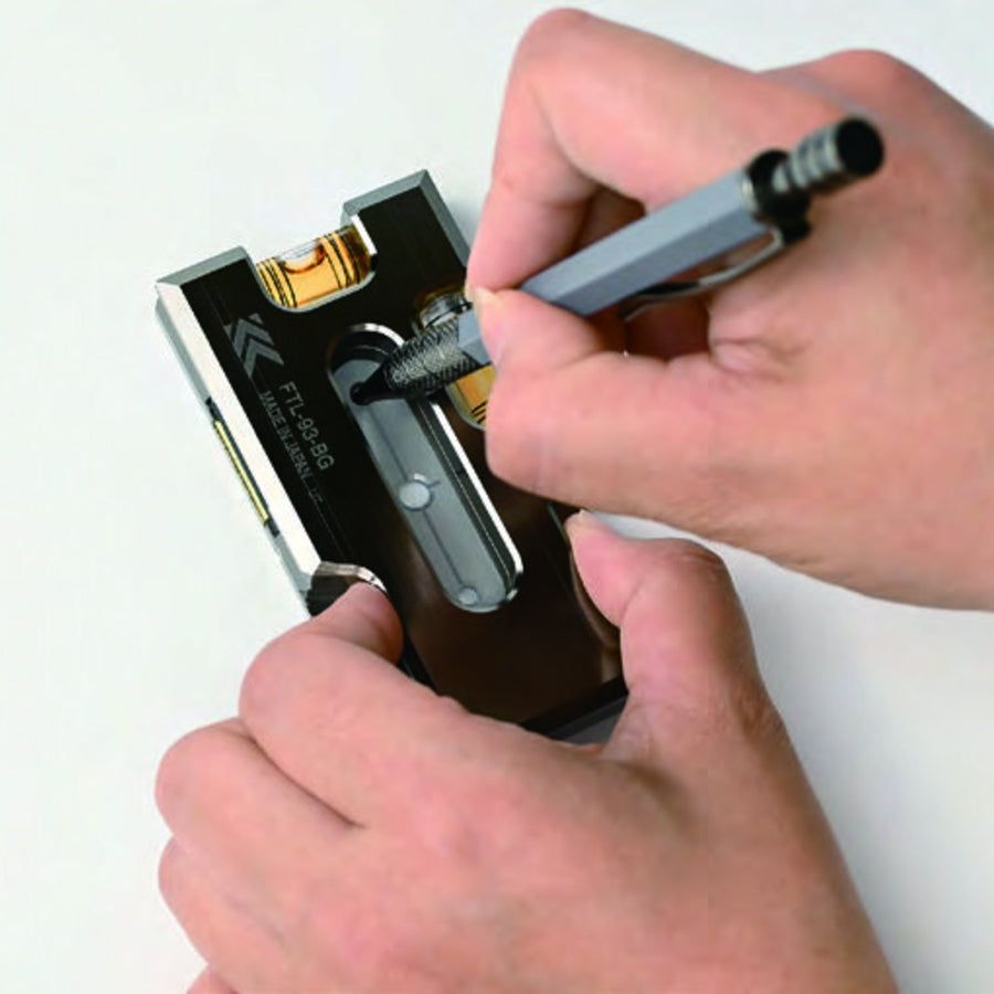 次回入荷分予約】 フジ矢 黒金 スイッチボックス用 アルミ水平器 FTL