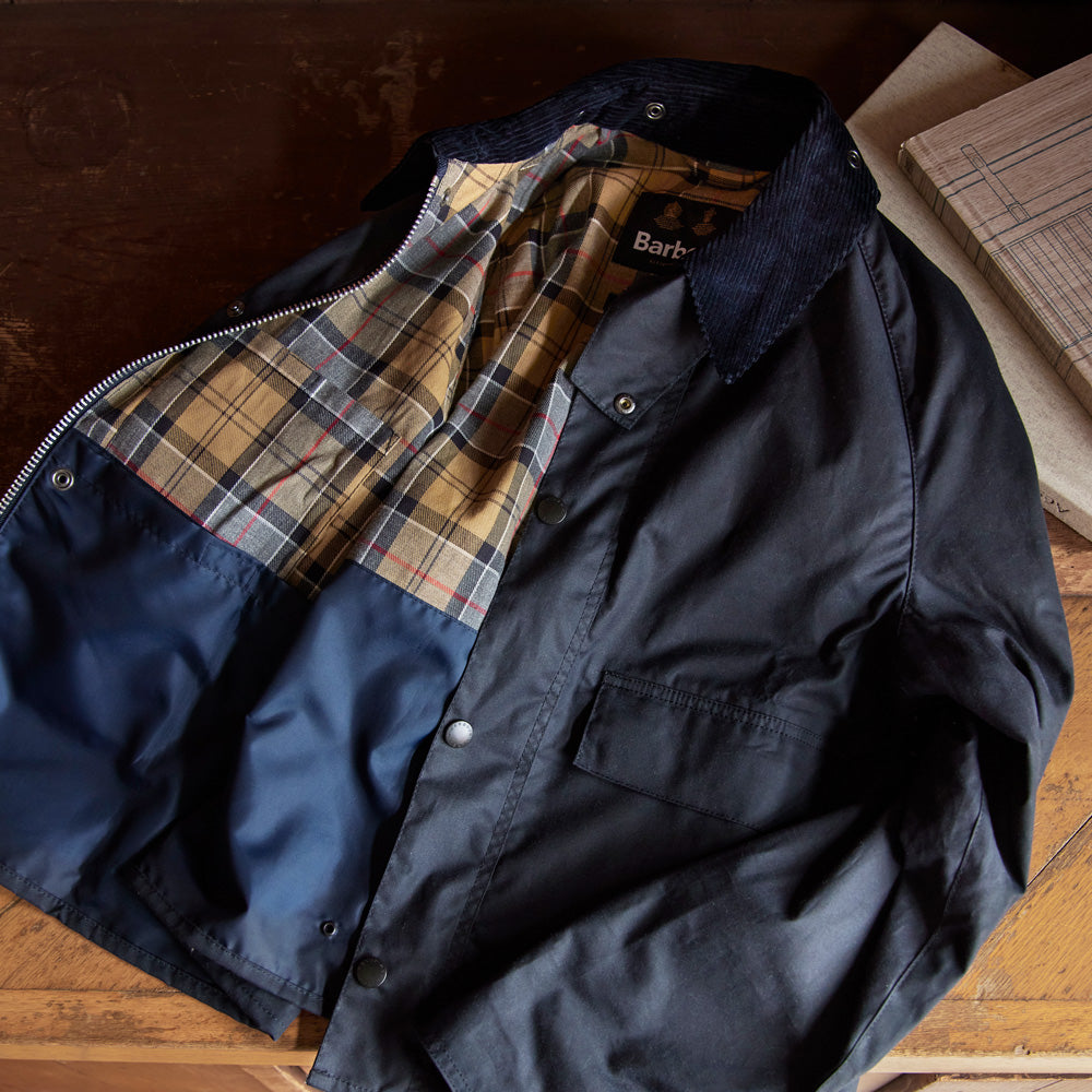 Barbour（バブアー）の定番モデル ワックス コットン ブルゾン