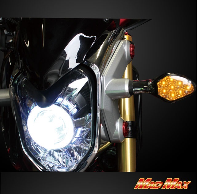 GROM(JC61) LEDウインカー SET グロム メッキ/スモーク [株式会社