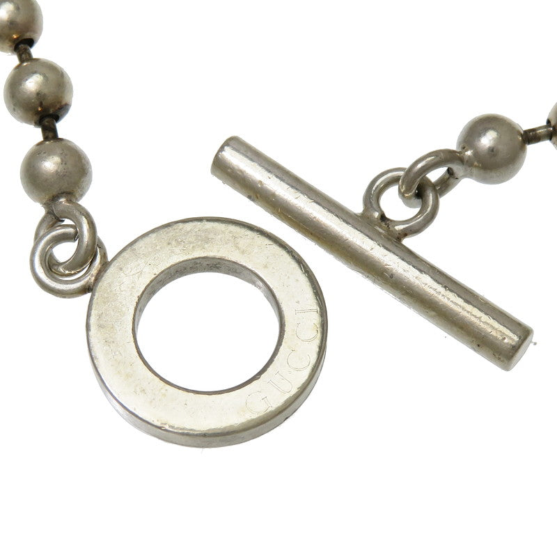 GUCCI/グッチ】 ボールチェーン ブレスレット シルバー925 15.9g 17.7