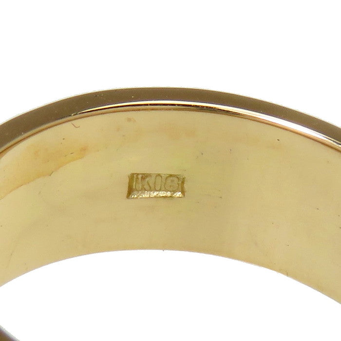 11号 平打 リング・指輪 K18ゴールド 18金 5.9g ユニセックス 【中古