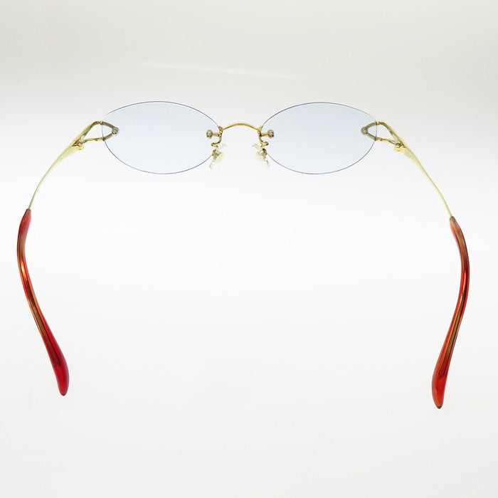 mila schon/ミラショーン】 MS-256K 度入り 眼鏡 メガネ K18ゴールド