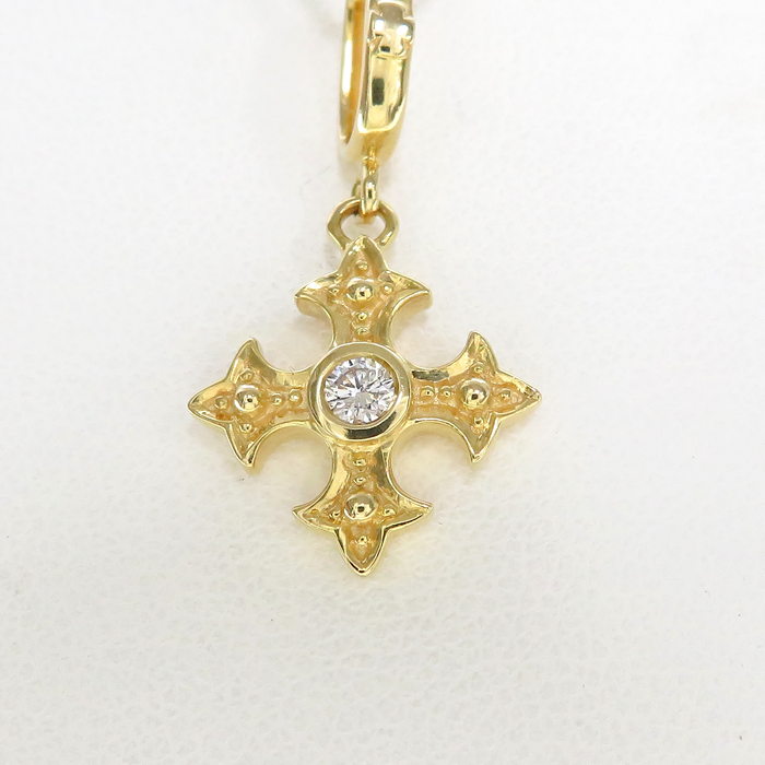 Loree Rodkin/ローリーロドキン】 クロスモチーフ ダイヤモンド 0.11ct