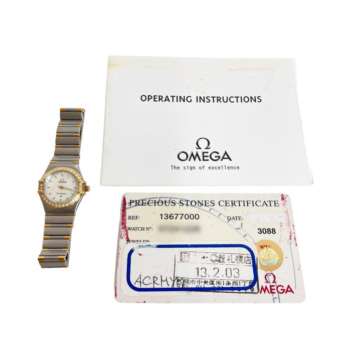 OMEGA/オメガ】 1367.70 コンステレーション ダイヤベゼル 腕時計