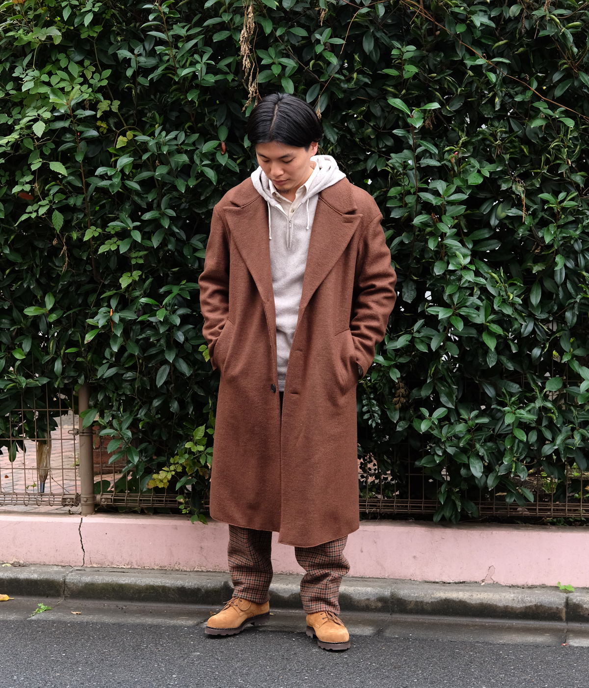 HARRIS WHARF LONDON “MEN OVERSIZED COAT PRESSED WOOL” | MAIDENS