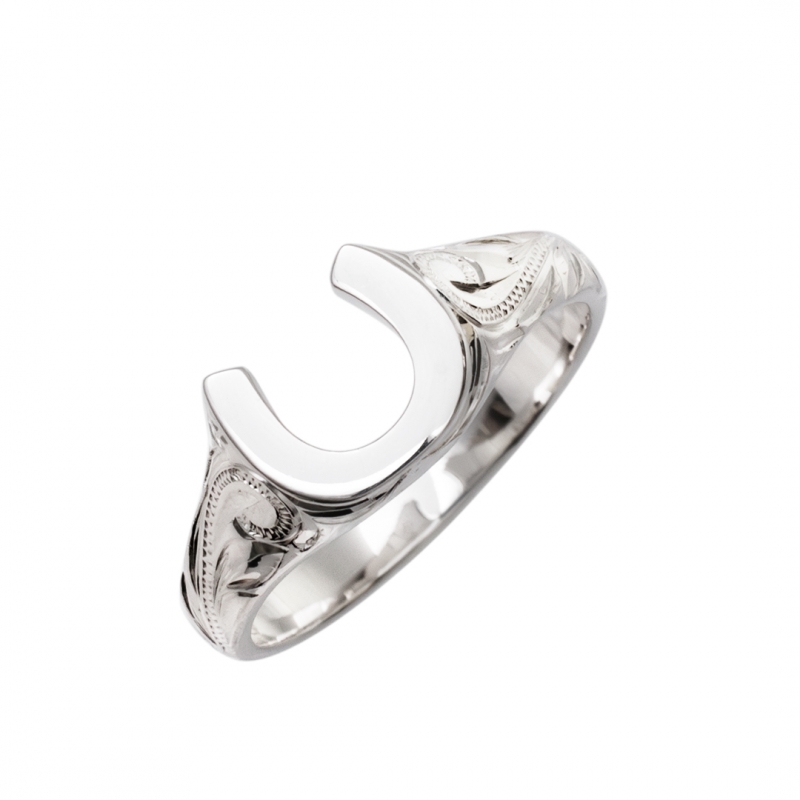 ハワイアンジュエリー/Silver925/ホースシューシグネチャーリング