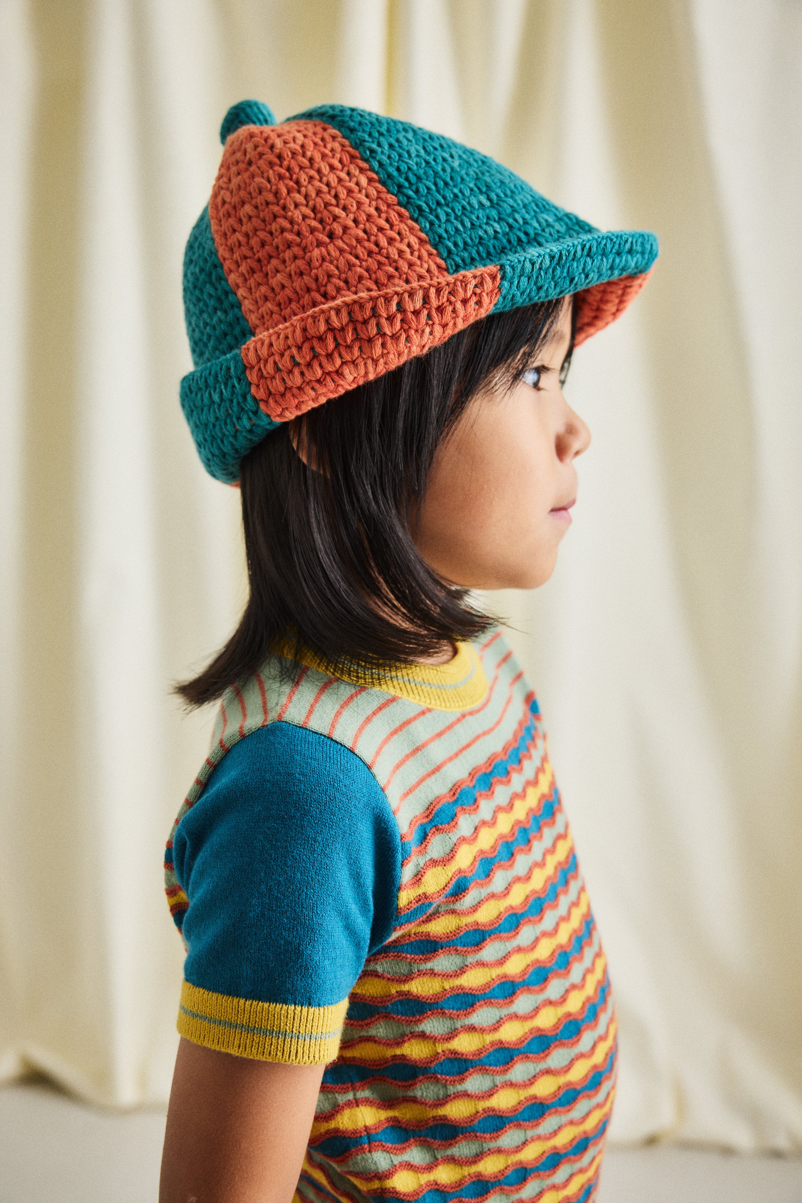 Misha&puff ディスカウント crochet hat 4-8y misha&puff Crochet