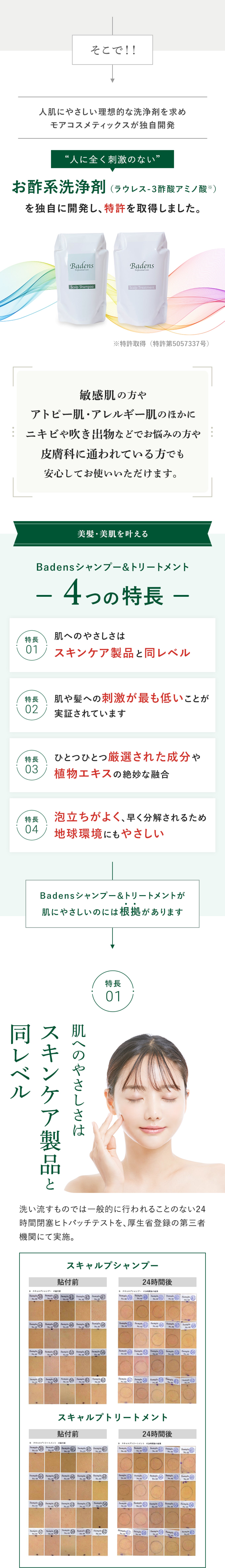 バーデンス スキャルプシャンプー 詰替 500ml – モアコスメティックス