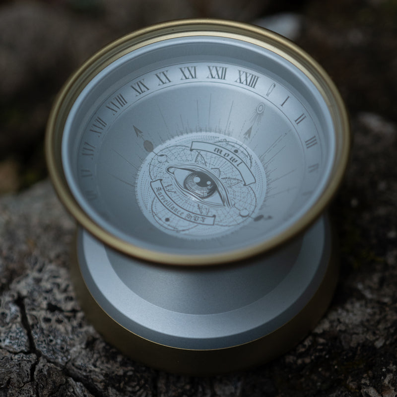 Surveillance HPF / Navy / Matt Gold Rim | mowl International