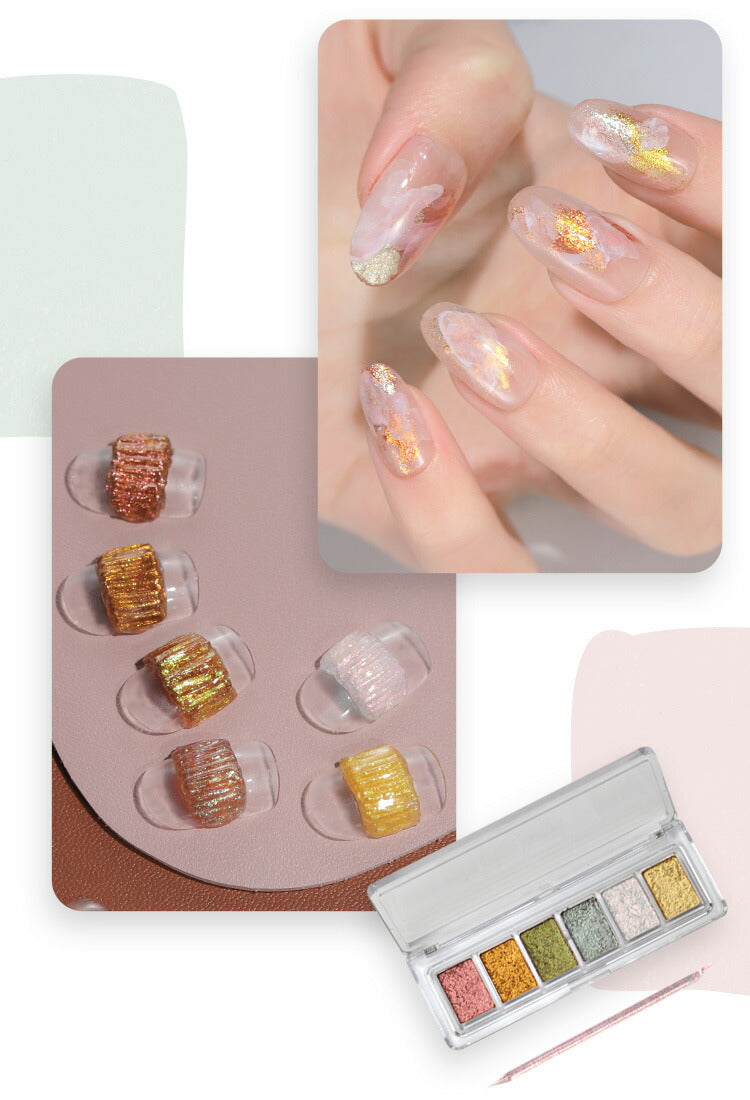 Soil Pallet しっとりエフェクトきらめきパウダー ミラーパウダーペン