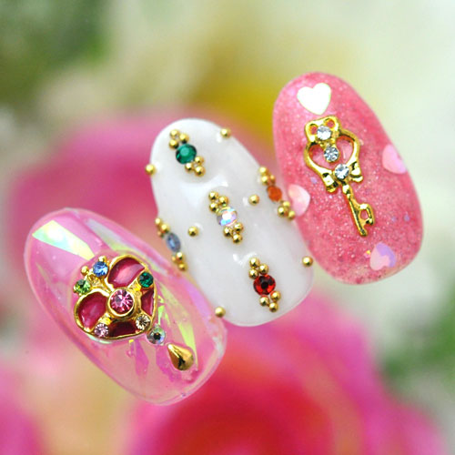 コンパクトミラージュエリー 魔法 クリスタル ネイルアート ネイル