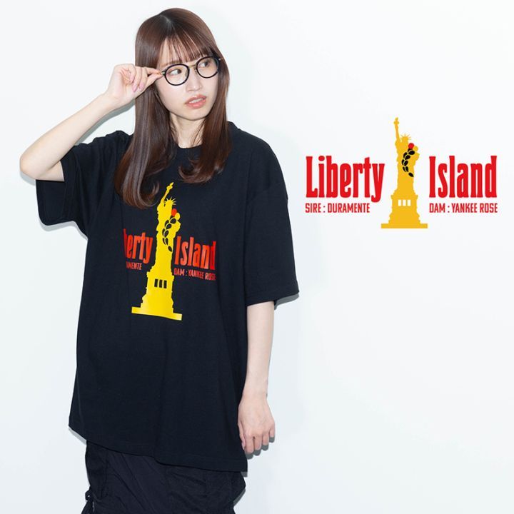 リバティアイランド・Tシャツ(黒)｜netkeiba