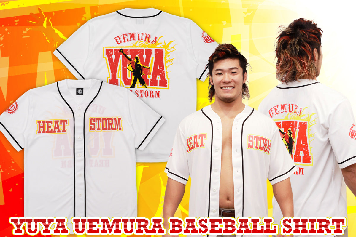 上村優也「HEAT STORM」べースボールシャツ