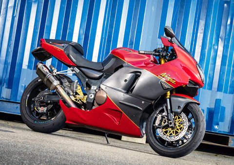 2000-2001) Ninja ZX-12R【ストリート用】フルカウルSPL【ルナソーレ