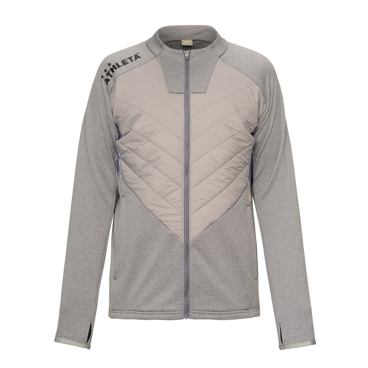 グリッド起毛パディングTRジャケット25f