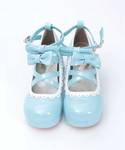 ダブルリボンスカラップパンプス【Web限定価格】 | axes femme online shop