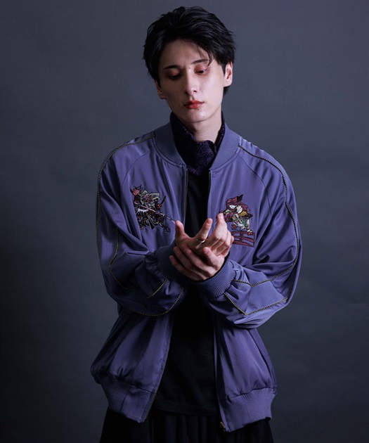 弁慶牛若丸リバーシスカジャン | AXES-X＆REZEN -outlet- | axes femme