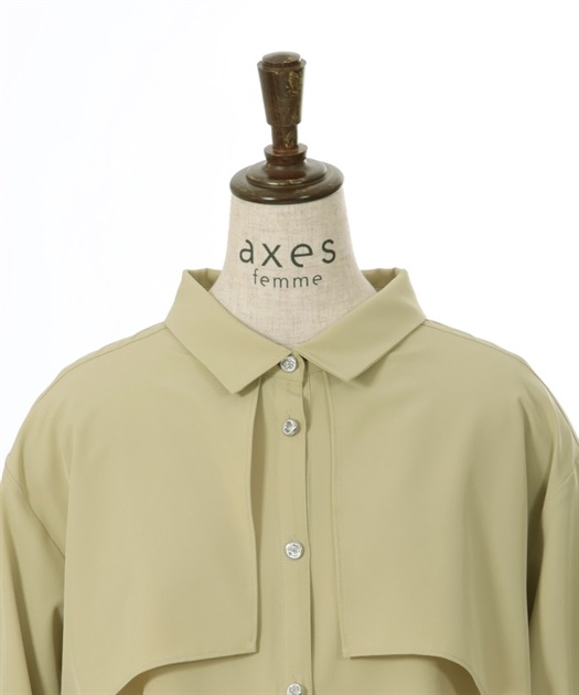 フラシデザインシャツ | axes femme -outlet- | axes femme online