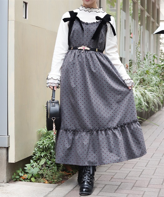 ハートフロッキージャンスカ | axes femme online shop